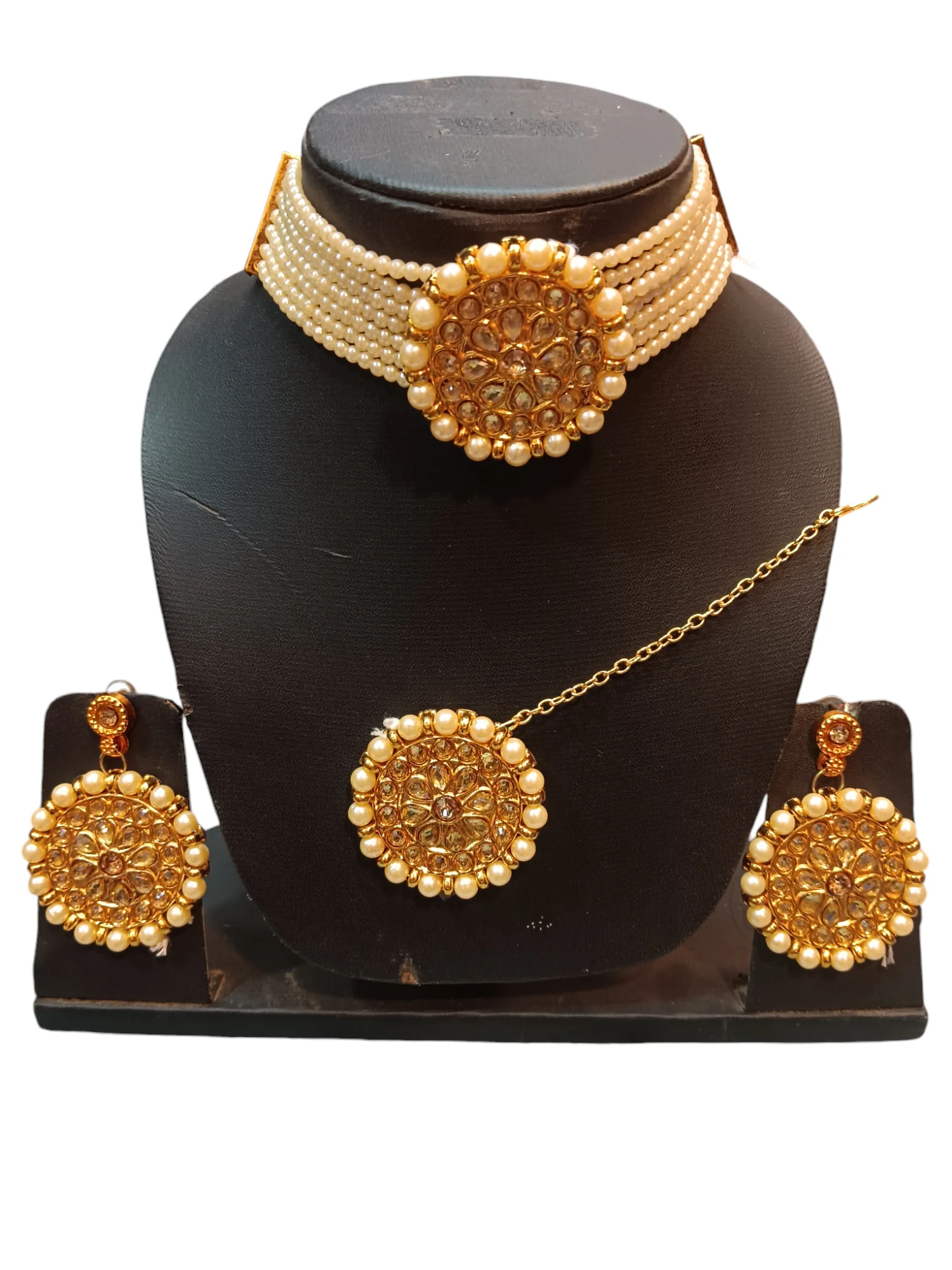 Nari Nakhre Traditional Kundan Jewellery Set