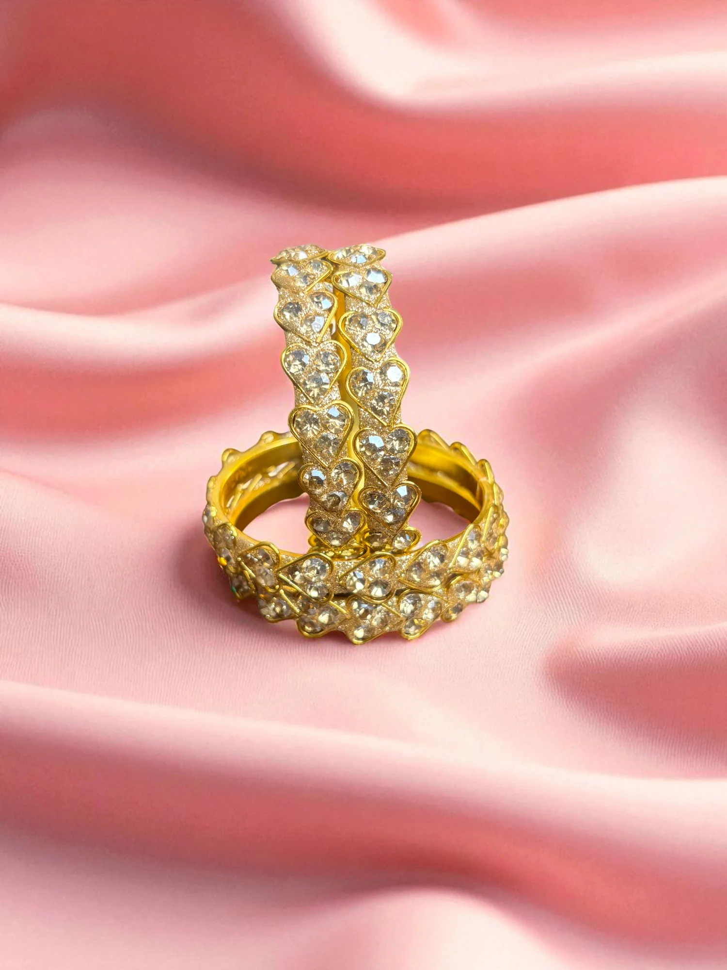 Nari Nakhre Ethnic Gold-Plated Openable Kada